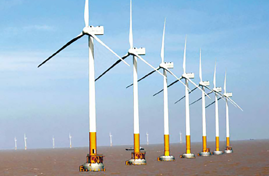 東海大橋海上風(fēng)電場示范工程